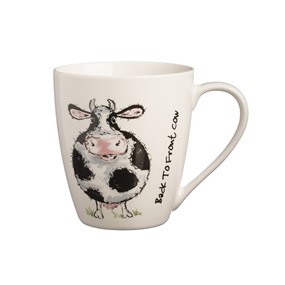 Price & Kensington Kubek 350ml Back To Front Cow Mug