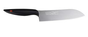 Kasumi Nóż Santoku kuty Titanium dł. 18 cm