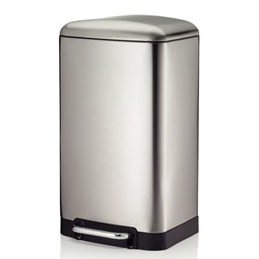 KELA - Kosz stalowy na śmieci 30 l Davino