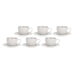 LA PORCELLANA BIANCA SOGNANTE Zestaw 6 filiżanek do kawy 100 ml