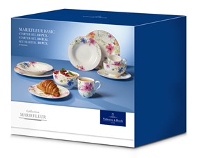 Villeroy Boch - Mariefleur Basic - Zestaw - Starter Set 10el. dla Dwóch Osób