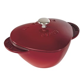 Staub Special Cocotte Garnek żeliwny serce 1.75 ltr, czerwony