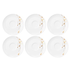 SELTMANN LIBERTY GOLDEN ROSE HIP Zestaw 6 spodków 16.5 cm