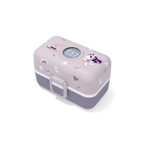 Monbento Tensor Lunchbox Dziecięcy Gaphic Purple Ballet 