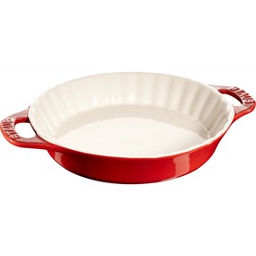 Staub Cooking Okrągły półmisek ceramiczny do ciast 2 ltr, czerwony