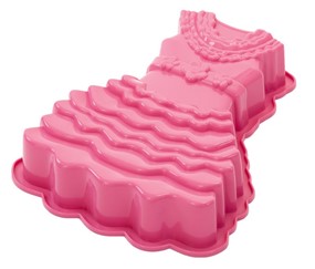 Pavoni Forma do ciasta SUKIENKA różowa