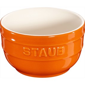 Staub XSMINIS Ramekin okrągły 200 ml, pomarańczowy