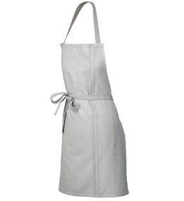 KELA - Fartuch kuchenny z wzorem jasnoszary Tia