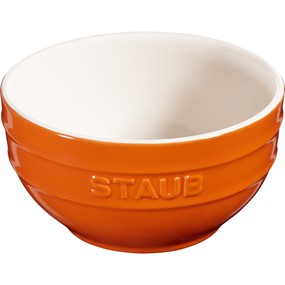 Staub Serving Miska okrągła 14 cm, pomarańczowy