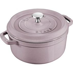 Staub La Cocotte Garnek żeliwny okrągły 2.2 ltr, kwiat wiśni