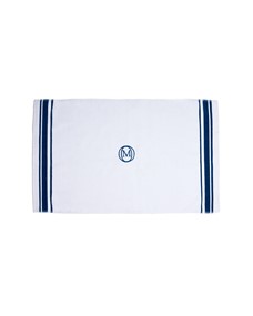 OFFICINE MONOGRAM - Dywanik łazienkowy MonogrLinea60x100cm b.morski