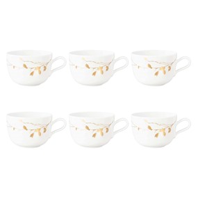SELTMANN LIBERTY GOLDEN ROSE HIP Zestaw 6 filiżanek do kawy 380 ml