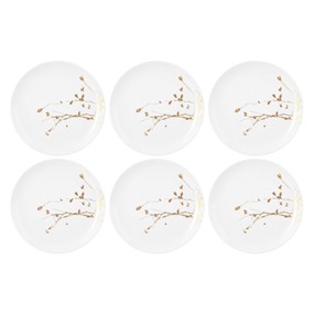 SELTMANN LIBERTY GOLDEN ROSE HIP Zestaw 6 talerzy obiadowych 27.5 cm