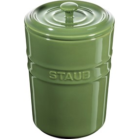 Staub Storage Pojemnik do przechowywania 1 ltr, zielony