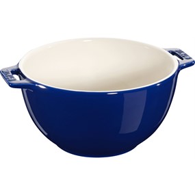 Staub Serving Miska z dwoma uchwytami 18 cm, niebieski