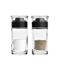 LEONARDO Leonardo - Solniczka Pieprzniczka Zestaw szklany do soli i pieprzu CUCINA