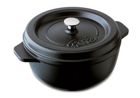 FISSLER Garnek żeliwny ARCANA 19cm Brytfanna 2,0l Black