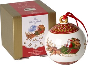 Villeroy&Boch Annual Christmas Edition 2018 Dzwonek Ed. Ltd. Edycja limitowana 2018 7cm.
