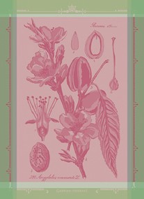 Garnier Thiebaut Ręcznik Kuchenny Fleurs D Amandier Rose 56x77 cm