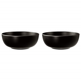 SELTMANN LIBERTY VELVET BLACK Zestaw 2 misek 20 cm