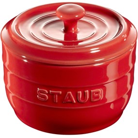 Staub Storage Pojemnik na sól 250 ml, czerwony