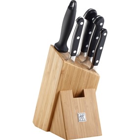 Zwilling Zwilling Pro Zestaw 4 noży w bloku + ostrzałka