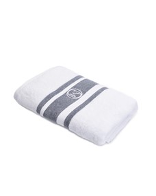 OFFICINE MONOGRAM - Ręcznik kąpielowy Monogr.Linea100x160cm b.szary
