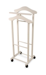 ARREDAMENTI TRENDY Wieszak do sypialni - 105 x 44 cm, biały