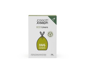 JOSEPH JOSEPH - Worki na śmieci IW6 30l.4opak/80szt Eco Lines