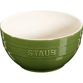 Staub Serving Miska okrągła 17 cm, zielony