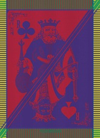 Garnier Thiebaut Ręcznik Kuchenny carte Roi Festival 56x77 cm