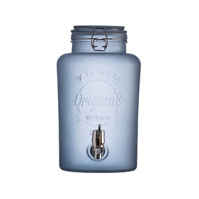 KILNER  Dystrybutor do napojów 5l,niebieski, Frosted