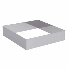 de Buyer Rant kwadratowy 12x12 cm x 4,5 cm 1szt. stal nierdzewna