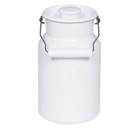 RIESS Kanka do mleka ceramiczna wąska 1,5l Classic WEISS