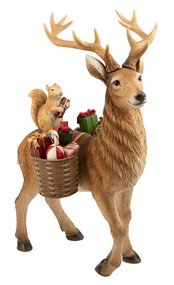 Villeroy&Boch Winter Collage Accessoires  Figurka jeleń ze zwierzętami leśnymi